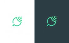 Leaf logo for innovative ecology company image