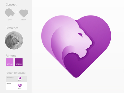 Lion Heart (Logo Project) image