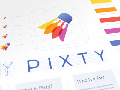 Pixty App Branding image