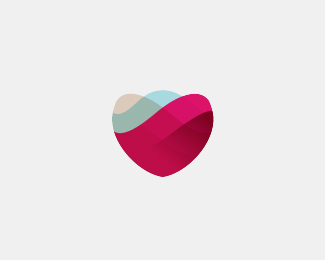logo heart minimal - unilove image