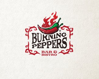 Burning Peppers image